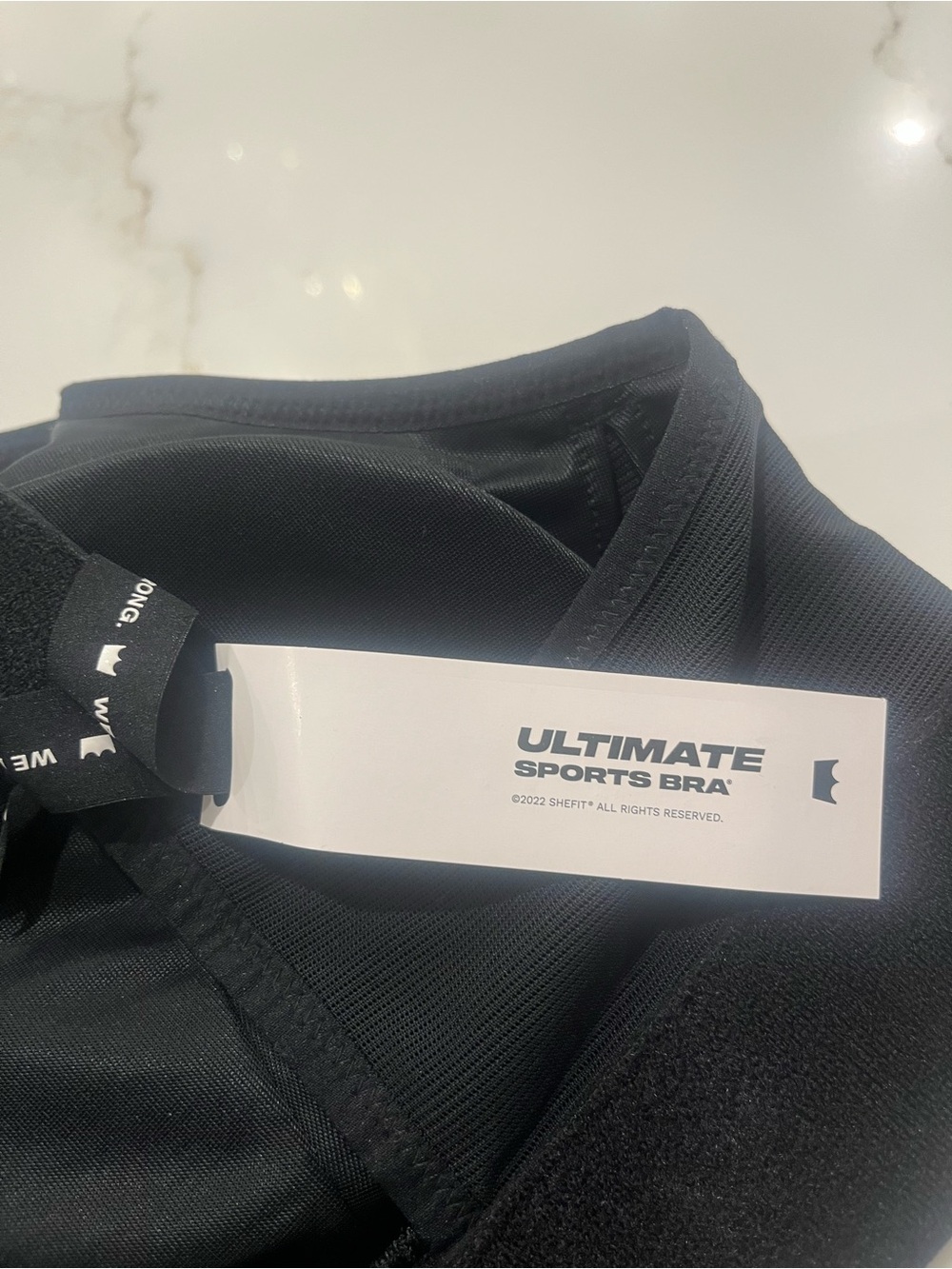 SHEFIT NEW Ultimate Sports Bra - Black size 1 Luxe - Picture 5 of 11